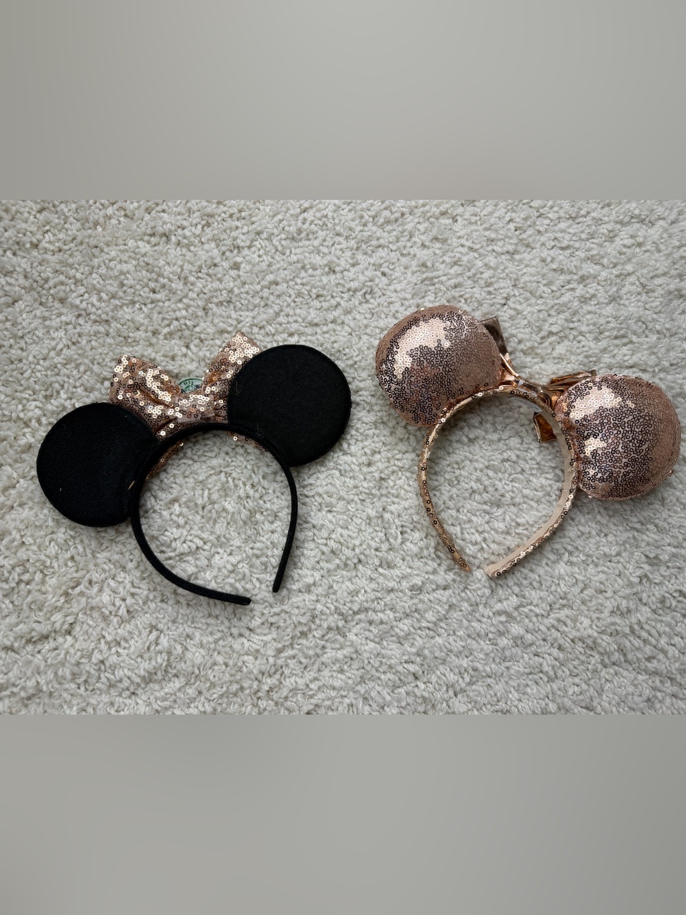 Sequin Minnie Ear Headbands- Yoda + Regular - Picture 4 of 4